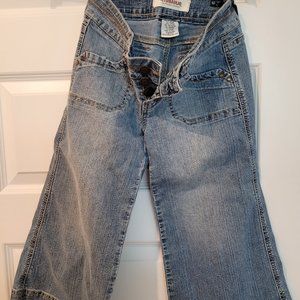 Hydraulic Capri Jeans Size Juniors 3/4